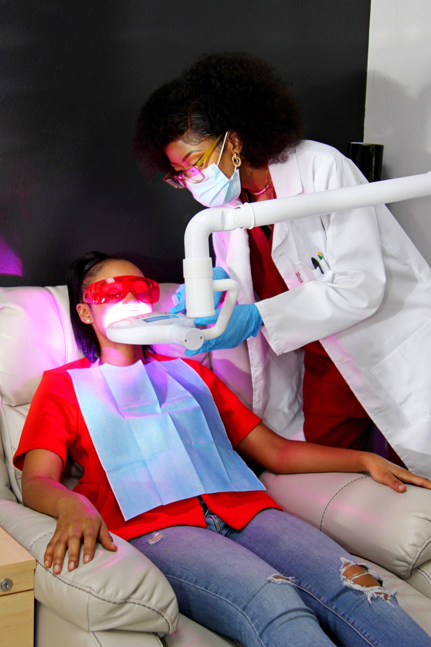 Teeth whitening treatment