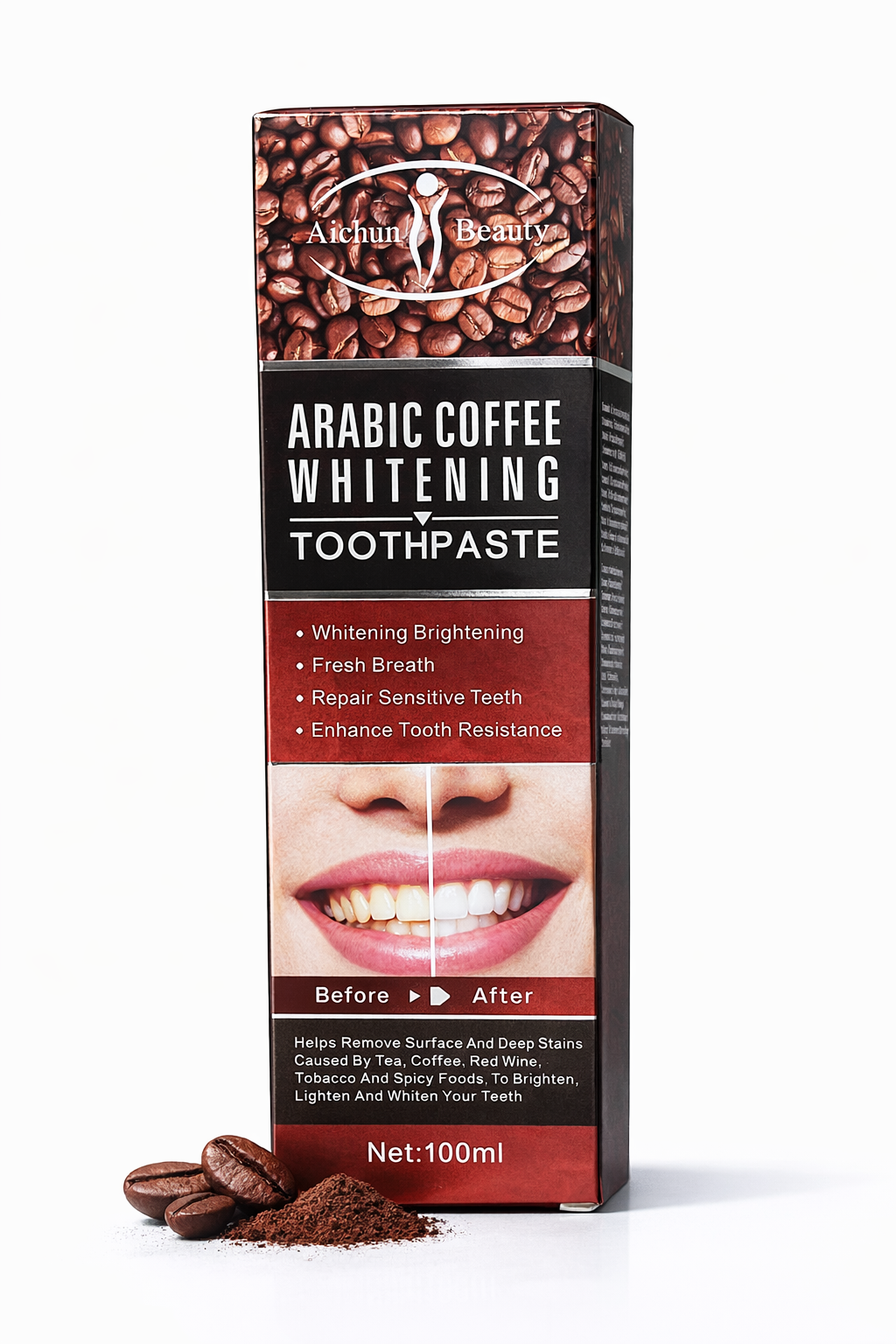 Arabic Coffee Whitening Toothpaste